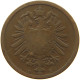 GERMANY EMPIRE 2 PFENNIG 1876 D #a095 0615 - 2 Pfennig