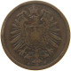 GERMANY EMPIRE 2 PFENNIG 1876 A #a013 0139 - 2 Pfennig