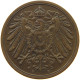 GERMANY EMPIRE 2 PFENNIG 1907 D #s068 0377 - 2 Pfennig