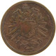 GERMANY EMPIRE 2 PFENNIG 1875 G #a066 0693 - 2 Pfennig