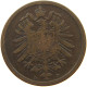 GERMANY EMPIRE 2 PFENNIG 1875 D #a095 0611 - 2 Pfennig