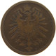 GERMANY EMPIRE 2 PFENNIG 1875 F #a066 0721 - 2 Pfennig