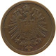 GERMANY EMPIRE 2 PFENNIG 1875 A #s068 0375 - 2 Pfennig