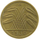 GERMANY WEIMAR 5 PFENNIG 1930 A #a055 0399 - 5 Rentenpfennig & 5 Reichspfennig
