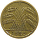 GERMANY WEIMAR 5 PFENNIG 1925 G #a055 0367 - 5 Renten- & 5 Reichspfennig