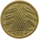 GERMANY WEIMAR 5 PFENNIG 1924 E #a073 0963 - 5 Renten- & 5 Reichspfennig