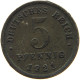 GERMANY WEIMAR 5 PFENNIG 1921 F #a086 0333 - 5 Rentenpfennig & 5 Reichspfennig