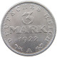 GERMANY WEIMAR 3 MARK 1922 A TOP #a036 0413 - 3 Mark & 3 Reichsmark
