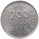 GERMANY WEIMAR 200 MARK 1923 D TOP #a051 0335 - 200 & 500 Mark