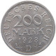 GERMANY WEIMAR 200 MARK 1923 D #a051 0329 - 200 & 500 Mark