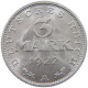 GERMANY WEIMAR 3 MARK 1922 A TOP #a036 0419 - 3 Marcos & 3 Reichsmark