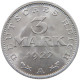 GERMANY WEIMAR 3 MARK 1922 A TOP #a036 0419 - 3 Mark & 3 Reichsmark