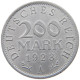 GERMANY WEIMAR 200 MARK 1923 A #a021 1041 - 200 & 500 Mark