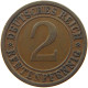 GERMANY WEIMAR 2 PFENNIG 1924 J #s078 0749 - 2 Rentenpfennig & 2 Reichspfennig