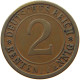GERMANY WEIMAR 2 PFENNIG 1924 A #a043 0657 - 2 Renten- & 2 Reichspfennig