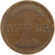 GERMANY WEIMAR 2 PFENNIG 1923 A #a066 0669 - 2 Renten- & 2 Reichspfennig