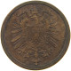 GERMANY WEIMAR 2 PFENNIG 1874 A #a013 0095 - 2 Pfennig