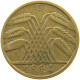 GERMANY WEIMAR 10 PFENNIG 1924 G #a064 1081 - 10 Rentenpfennig & 10 Reichspfennig