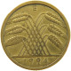 GERMANY WEIMAR 10 PFENNIG 1924 E #a065 0039 - 10 Rentenpfennig & 10 Reichspfennig