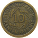 GERMANY WEIMAR 10 PFENNIG 1923 D RENTEN #c075 0565 - 10 Rentenpfennig & 10 Reichspfennig