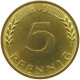 GERMANY WEST 5 PFENNIG 1970 G #s068 0475 - 5 Pfennig
