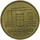 GERMANY WEST 20 FRANKEN 1954 SAARLAND #s002 0097 - 20 Frank