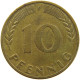 GERMANY WEST 10 PFENNIG 1966 F #a064 0725 - 10 Pfennig