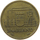 GERMANY WEST 10 FRANKEN 1954 SAARLAND #s071 0201 - 10 Francos