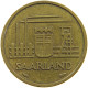 GERMANY WEST 10 FRANKEN 1954 SAARLAND #a074 0327 - 10 Franchi