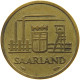 GERMANY WEST 10 FRANKEN 1954 SAARLAND #a047 0511 - 10 Francos