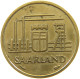 GERMANY WEST 10 FRANKEN 1954 SAARLAND #a021 0173 - 10 Francos