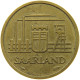 GERMANY WEST 10 FRANKEN 1954 SAARLAND #a021 0179 - 10 Francos
