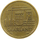 GERMANY WEST 10 FRANKEN 1954 SAARLAND #a021 0175 - 10 Franken