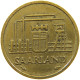 GERMANY WEST 10 FRANKEN 1954 SAARLAND #a021 0153 - 10 Franken