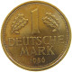 GERMANY WEST 1 MARK 1986 G GOLD PLATED #a074 0163 - 1 Marco