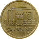 GERMANY WEST 10 FRANKEN 1954 SAARLAND #a021 0163 - 10 Francos
