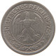 GERMANY WEIMAR 50 PFENNIG 1927 A #a046 0893 - 50 Rentenpfennig & 50 Reichspfennig