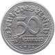 GERMANY WEIMAR 50 PFENNIG 1922 F TOP #a053 0551 - 50 Rentenpfennig & 50 Reichspfennig