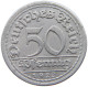 GERMANY WEIMAR 50 PFENNIG 1922 G #a053 0571 - 50 Rentenpfennig & 50 Reichspfennig
