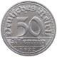GERMANY WEIMAR 50 PFENNIG 1922 D #a070 0653 - 50 Rentenpfennig & 50 Reichspfennig