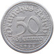 GERMANY WEIMAR 50 PFENNIG 1922 A #a053 0539 - 50 Rentenpfennig & 50 Reichspfennig
