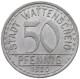 GERMANY WEIMAR 50 PFENNIG 1920 WATTENSCHEID #a026 0305 - 50 Rentenpfennig & 50 Reichspfennig