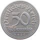 GERMANY WEIMAR 50 PFENNIG 1920 D #a053 0573 - 50 Rentenpfennig & 50 Reichspfennig