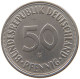 GERMANY WEST 50 PFENNIG 1967 G #a061 0641 - 50 Pfennig
