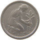 GERMANY WEST 50 PFENNIG 1949 J #a072 0689 - 50 Pfennig