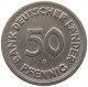 GERMANY WEST 50 PFENNIG 1949 G #a072 0661 - 50 Pfennig