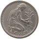 GERMANY WEST 50 PFENNIG 1949 F #a072 0679 - 50 Pfennig