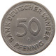 GERMANY WEST 50 PFENNIG 1949 F #a046 0583 - 50 Pfennig