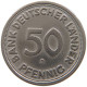 GERMANY WEST 50 PFENNIG 1949 D #a072 0655 - 50 Pfennig
