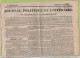 JOURNAL POLITIQUE TOULOUSE 11 07 1840 - CAPENS - CARCASSONNE - LANGUE D'OC OCCITANIE - CAYRIECH - MARSEILLE - 1800 - 1849